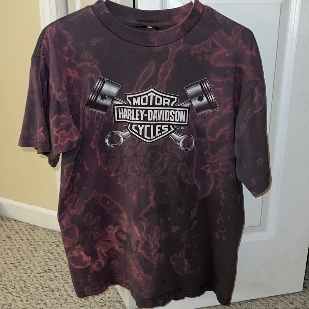 M Harley Davidson Grey Tee